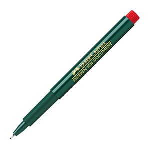 FABER-CASTELL 1511 Fineliner rot 0,4 mm, 1 St.