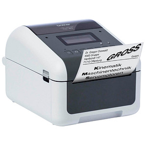 brother TD-4210D Etikettendrucker weiß, schwarz