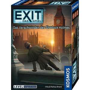 KOSMOS EXIT - Das Spiel: Das Verschwinden des Sherlock Escape-Room Spiel, 1 St.