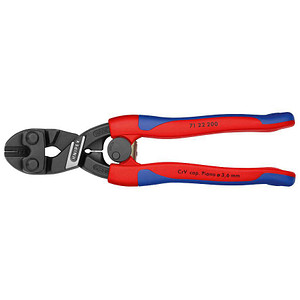 KNIPEX Kompakt-Bolzenschneider CoBolt 71 22 200, Länge: 20,0 cm, 1 St.