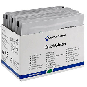 FIRST AID ONLY® Wundreinigungstücher Quick Clean P-44029 00 weiß 20,0 x 12,5 cm, 1 St.