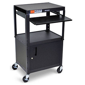 LUXOR Werkstattwagen schwarz 1 Schublade