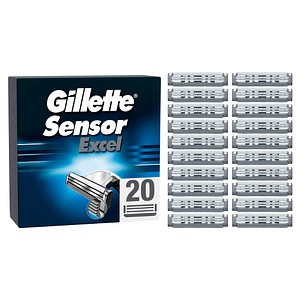 Gillette Sensor Excel Rasierklingen 20 St.
