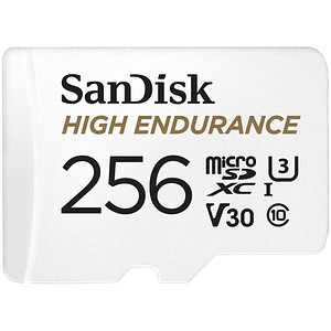 SanDisk Speicherkarte High Endurance, 256 GB, 1 St.