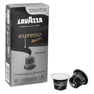 LAVAZZA Espresso Maestro Ristretto Kaffeekapseln, Arabica- und Robustabohnen kräftig, 57,0 g