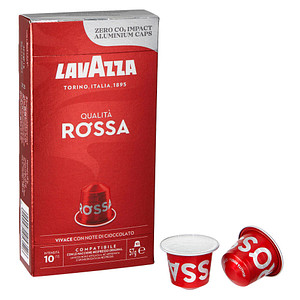 LAVAZZA Qualita Rossa Kaffeekapseln, Arabica- und Robustabohnen 57,0 g