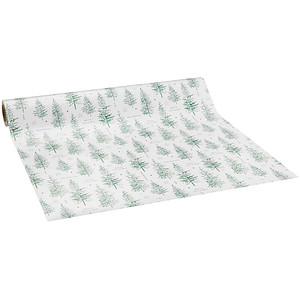 JUNG SCHÖNER VERPACKEN Geschenkpapier Borgholm Weihnachtsbaum mehrfarbig, 20,0 m