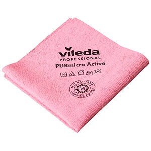 vileda® PROFESSIONAL PURmicro Active Mikrofasertücher 95 °C waschbar, 5 St.