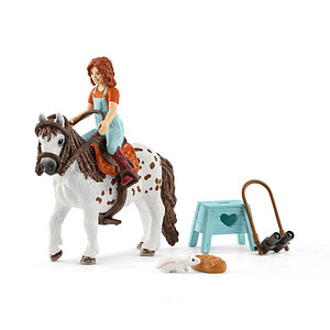 Schleich® Horse Club 42518 Mia & Spotty Spielfiguren-Set
