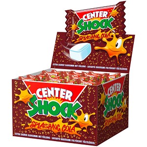 CENTER™ SHOCK SPLASHING COLA Kaugummis 100 St./400,0 g
