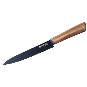 NIROSTA Küchenmesser Flow Fair schwarz, Klinge: 13,5 cm, 1 St.