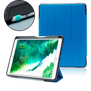 DEQSTER Rugged Case #RQ1 Tablet-Hülle für Apple iPad 7. Gen (2019), iPad 8. Gen (2020), iPad 9. Gen (2021) blau
