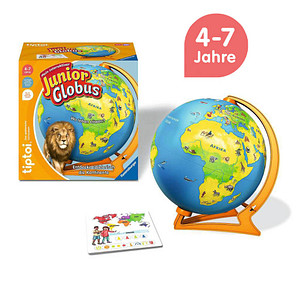 Ravensburger tiptoi Mein interaktiver Junior Globus  Lernspielzeug, 1 St.