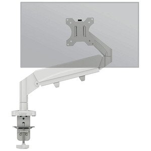LEITZ Monitor-Halterung Ergo 64890085 lichtgrau für 1 Monitor, Tischklemme