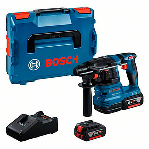 AKTION: BOSCH Professional GBH 18V-22 Akku-Bohrhammer-Set 18,0 V, mit 2 Akkus mit Prämie nach Registrierung