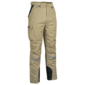 COFRA® Herren Winter-Arbeitshose FROZEN khaki Größe 44