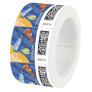 Deutsche Post 0,10 € Briefmarken 'Flaschenpost' nassklebend, 200 St.