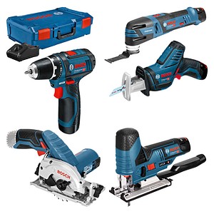 BOSCH Professional Elektrowerkzeug-Set Combo-Kit 10-tlg., 1 Set