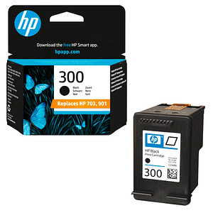 HP 300(CC640EE) schwarz Druckerpatrone