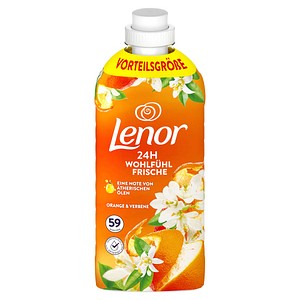 Lenor ORANGE & VERBENE Weichspüler flüssig, 1,239 l