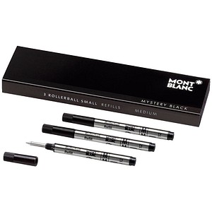 MONTBLANC Rollerball-Mine Gelschreibermine schwarz 1,0 mm 3 St.