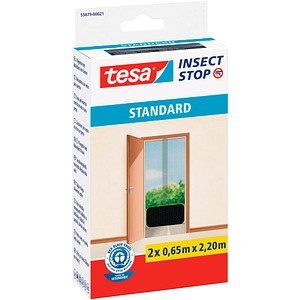 tesa Fliegengitter Insect Stop Standard anthrazit 2 x 0,65 x 2,2 m
