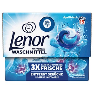 Lenor UNIVERSAL Aprilfrisch Waschmittel Caps, 15 St.
