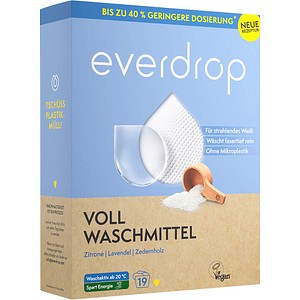 everdrop Waschmittel Pulver, 760 g