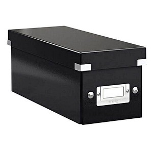 AKTION: LEITZ CD-/DVD-Box Click & Store schwarz, 1 St. mit Prämie nach Registrierung