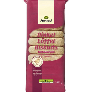 ALNATURA Bio Löffelbiskuits Kekse 125,0 g, 1 St.