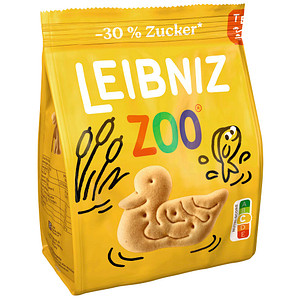 LEIBNIZ Zoo -30 % Zucker Kekse 125,0 g, 1 St.