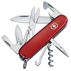 VICTORINOX Schweizer Taschenmesser Climber rot