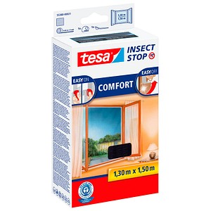 tesa Fliegengitter Insect Stop Comfort anthrazit 1,3 x 1,5 m