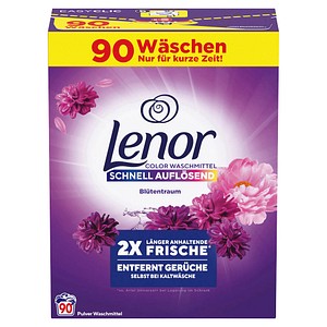 Lenor Color Blütentraum Waschmittel Pulver, 4,95 kg