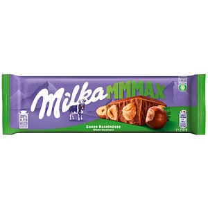 Milka MMMAX Ganze Haselnüsse Schokolade 250,0 g