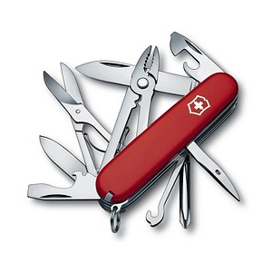 VICTORINOX Schweizer Taschenmesser Deluxe Tinker rot