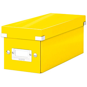 AKTION: LEITZ CD-/DVD-Box Click & Store gelb, 1 St. mit Prämie nach Registrierung