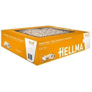 HELLMA Kokos-Krispy Schokolade 380 St./418,0 g