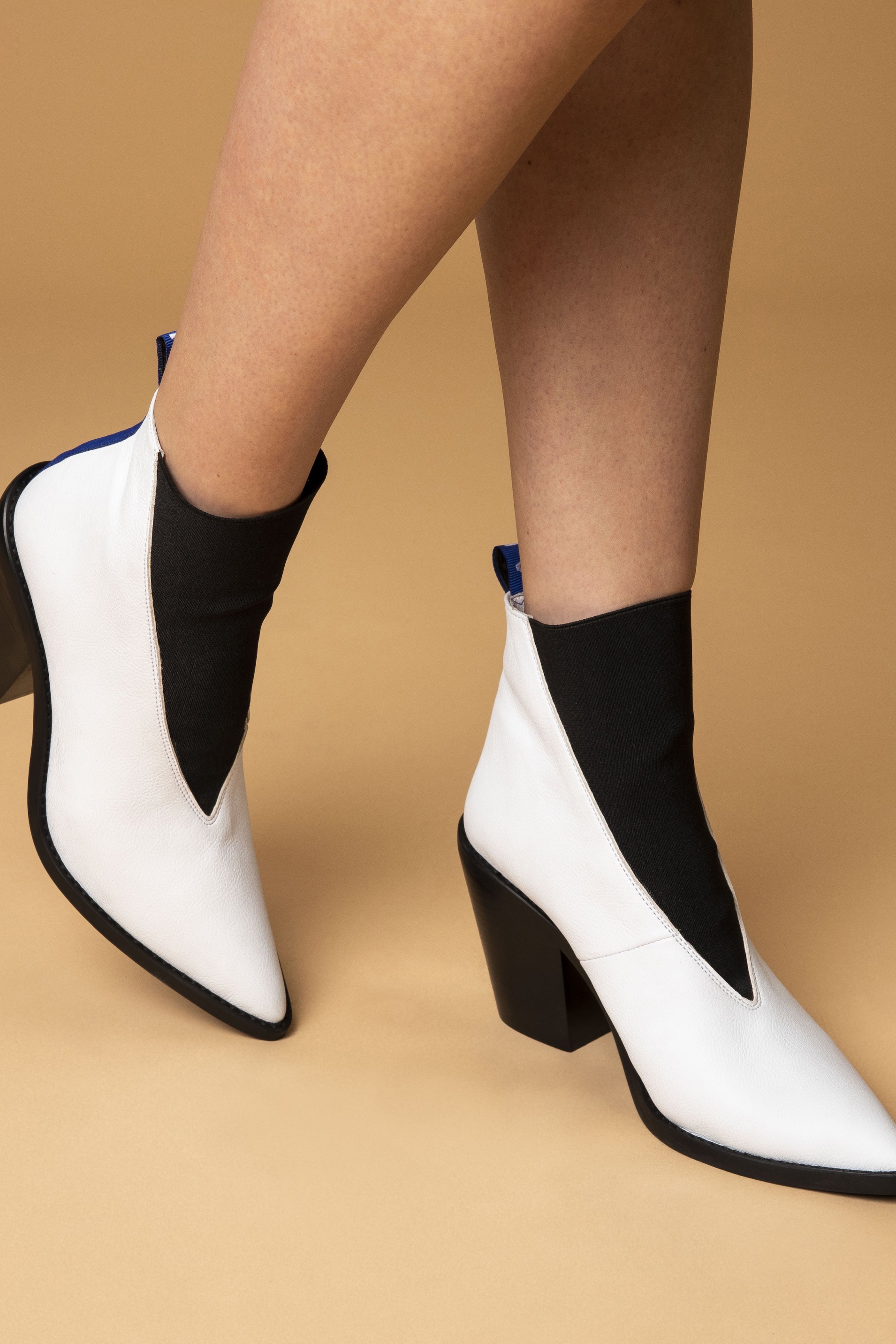 VENUS IS VEGAN Damen vegan Stiefeletten RafaÃ«l WeiÃŸ Schwarz