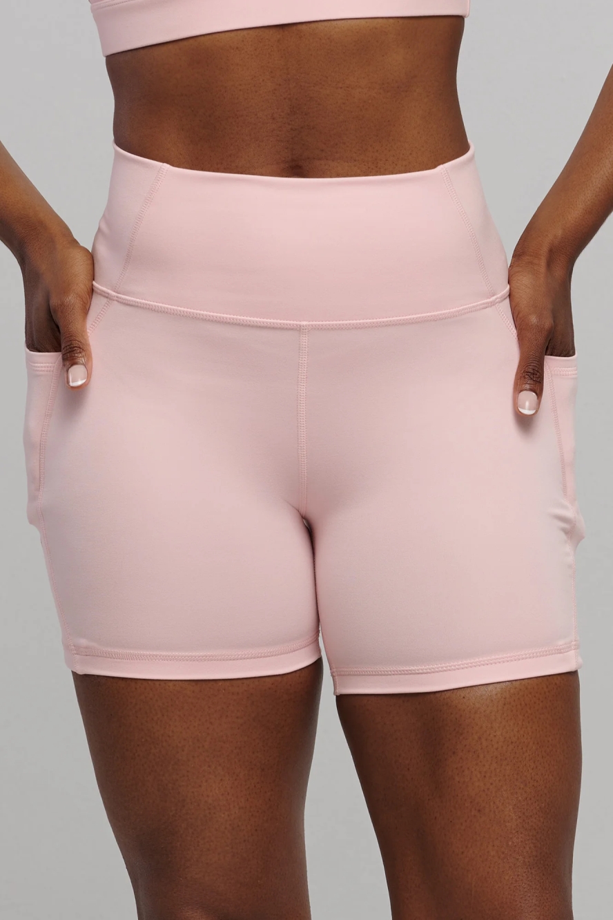 SEAAV Damen vegan Biker Shorts Seabreeze 5' Strawberry Cream