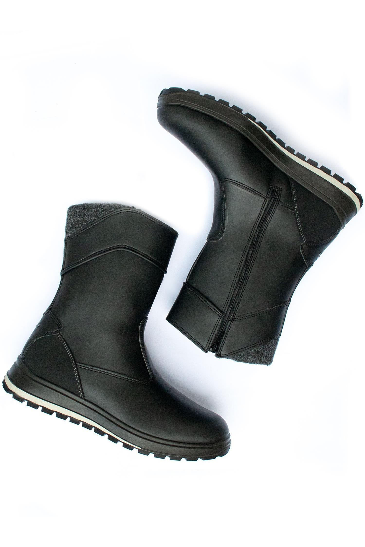 Will's Vegan Store Herren vegan Country Stiefel Wvsport Schwarz