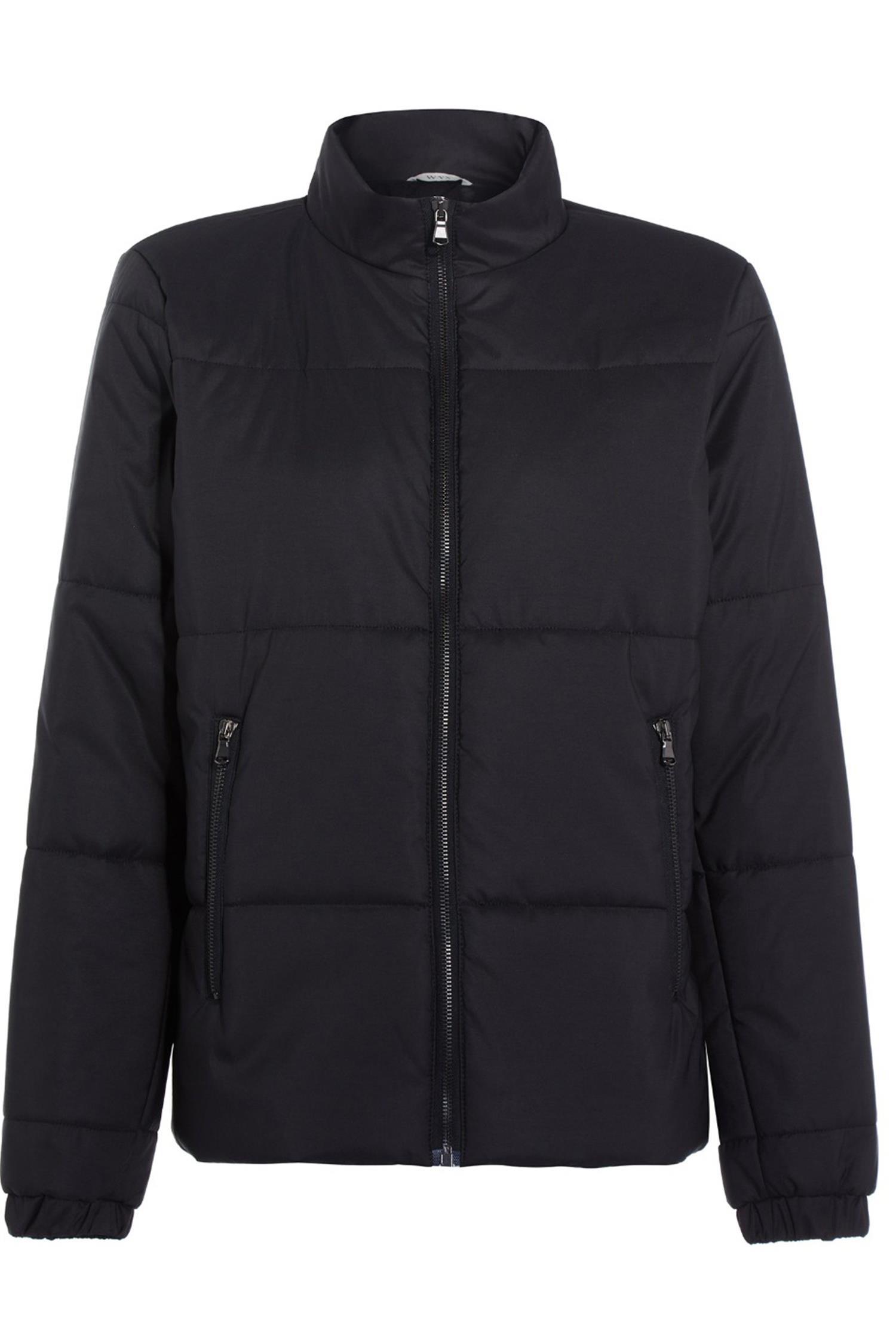 Will's Vegan Store Damen vegan Daunenjacke Schwarz