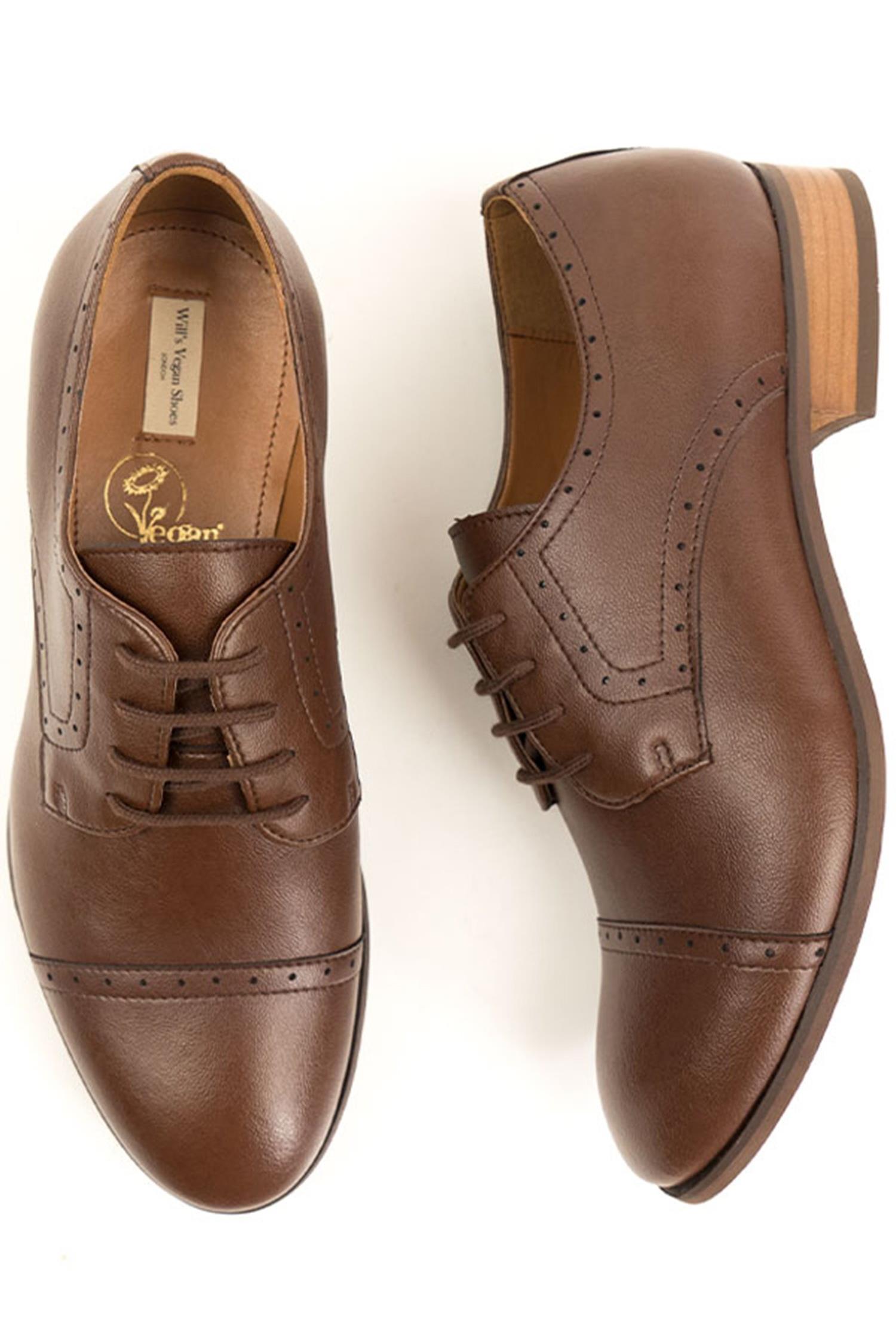 Will's Vegan Store Herren vegan Derby's City Dunkelbraun
