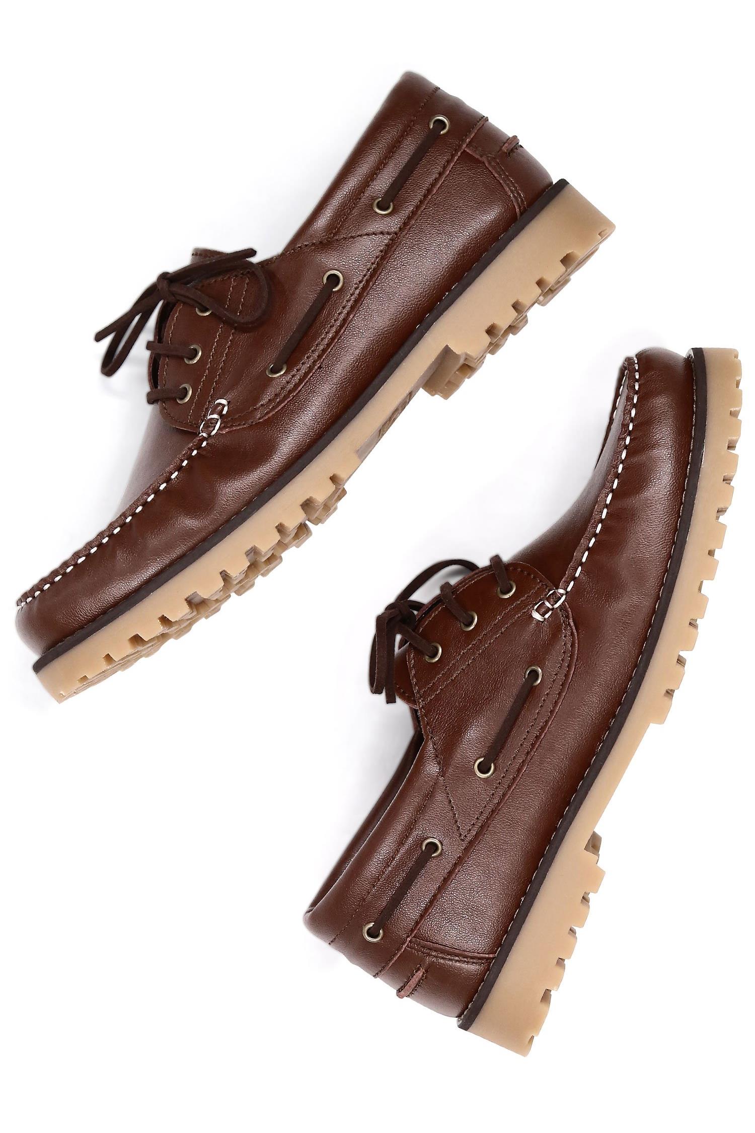 Will's Vegan Store Herren vegan Bootsschuhe Braun