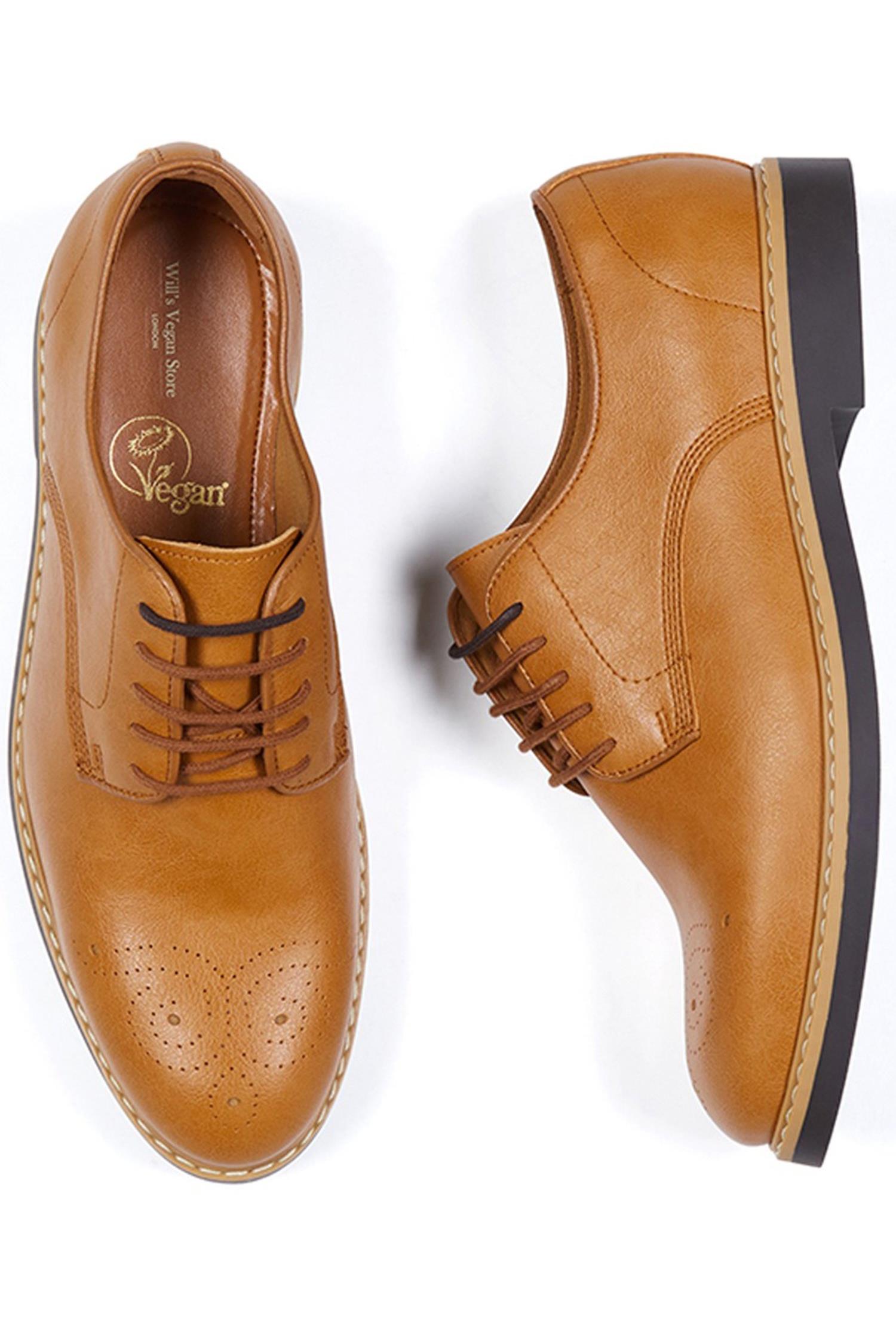 Will's Vegan Store Herren vegan Brogues-Signatur
