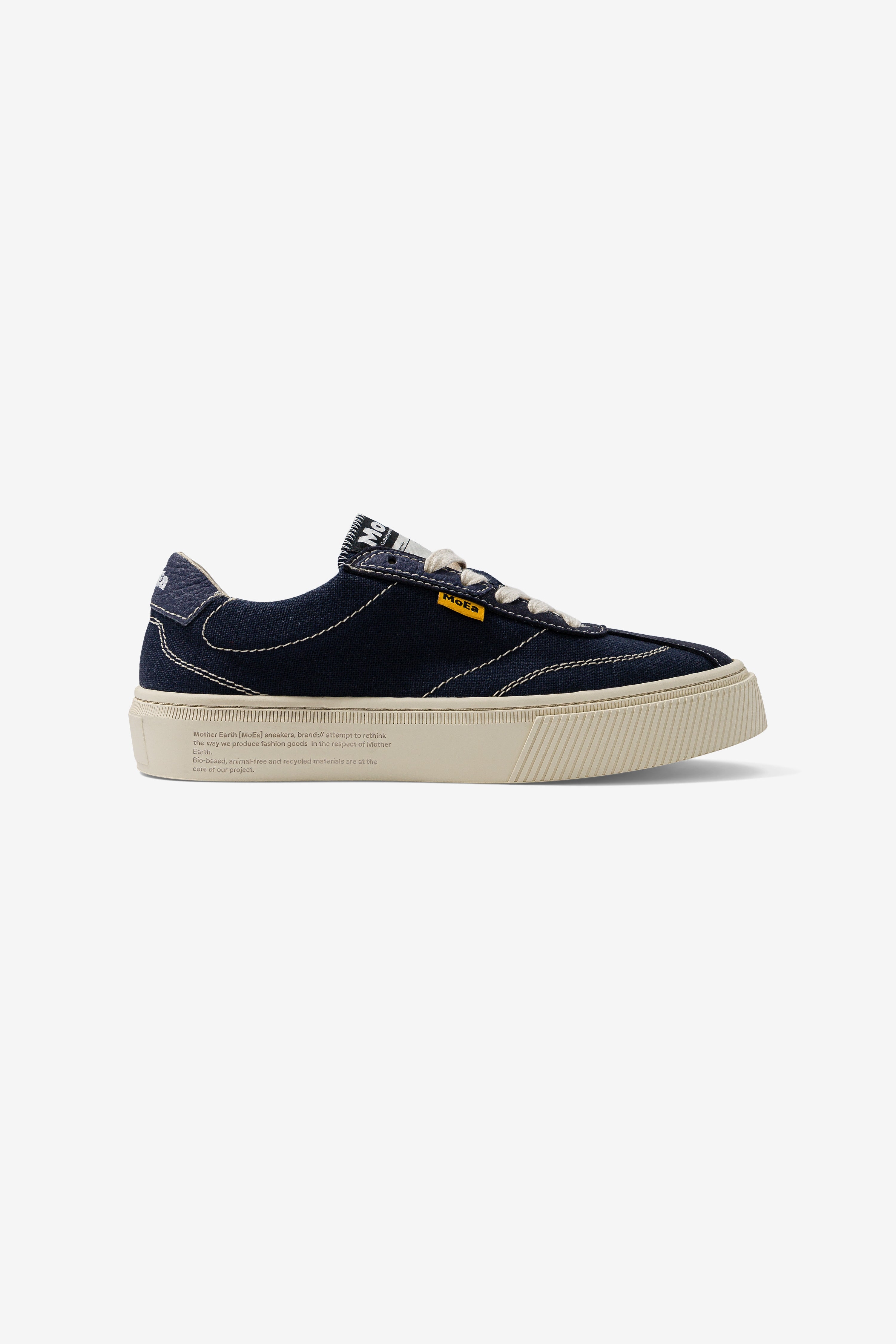 MoEa Herren vegan Sneaker Gen4 Hanf Navy
