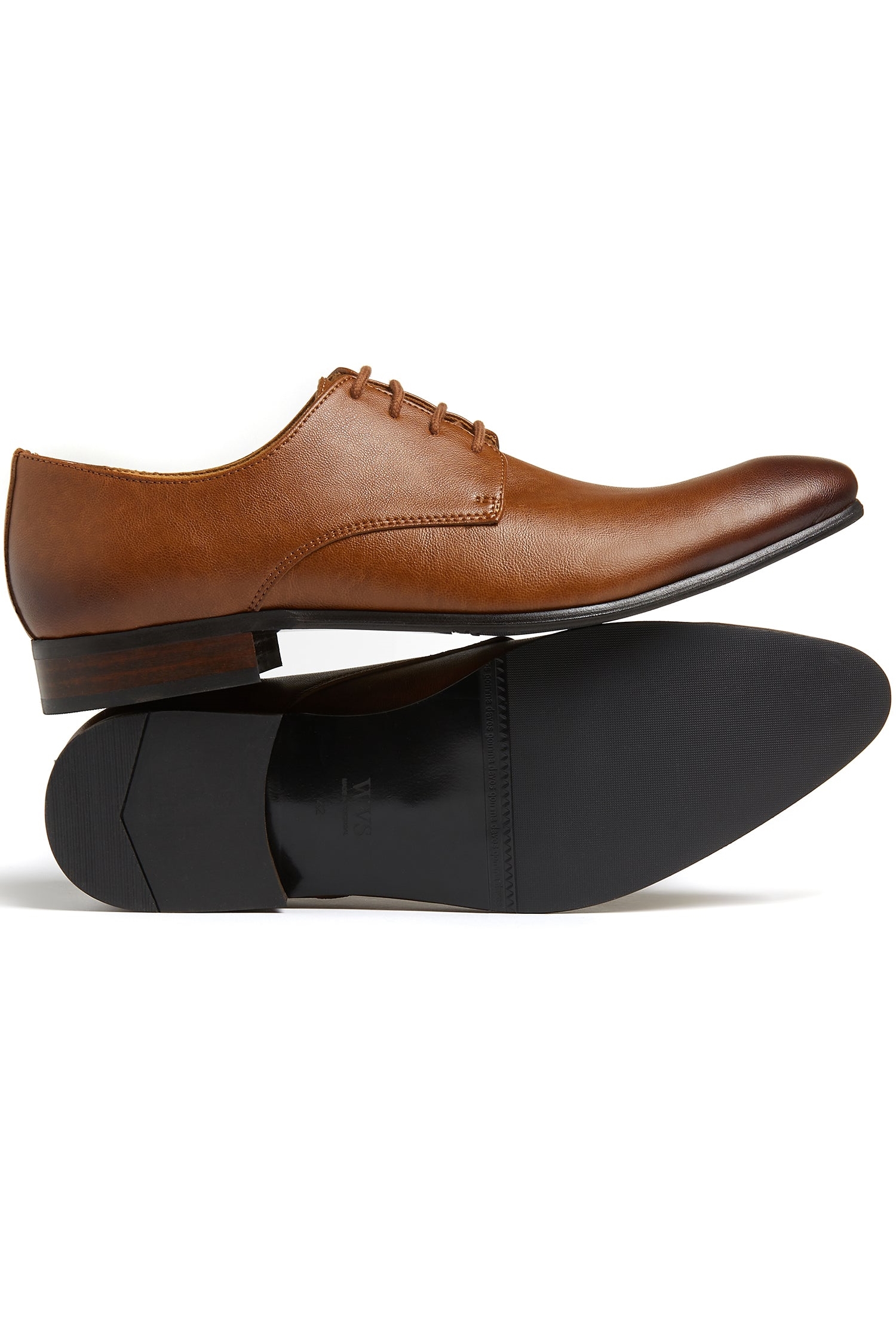 Will's Vegan Store Herren vegan Schuhe Slim Sohlen Hellbraun