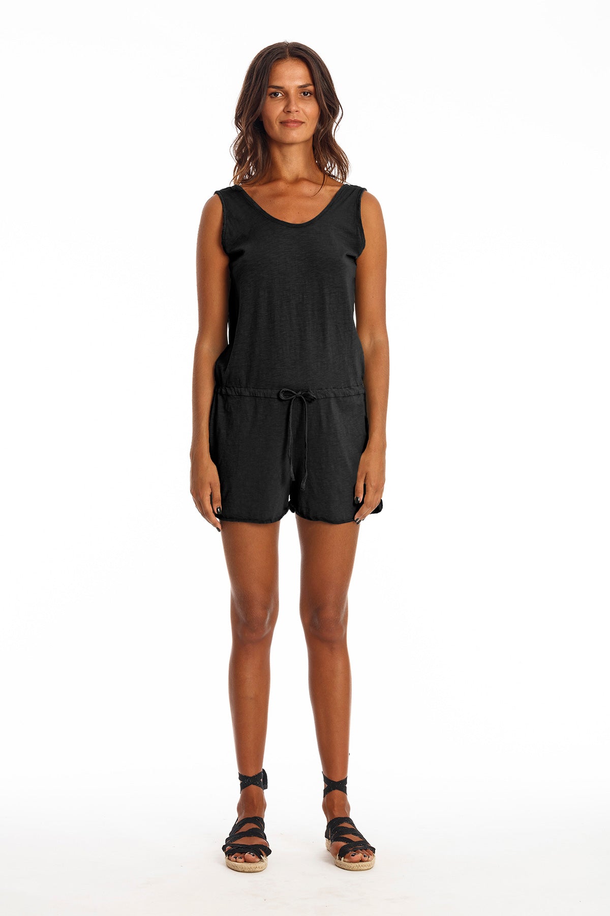 RAVENS VIEW IBIZA Damen vegan Strampler Nina Schwarz