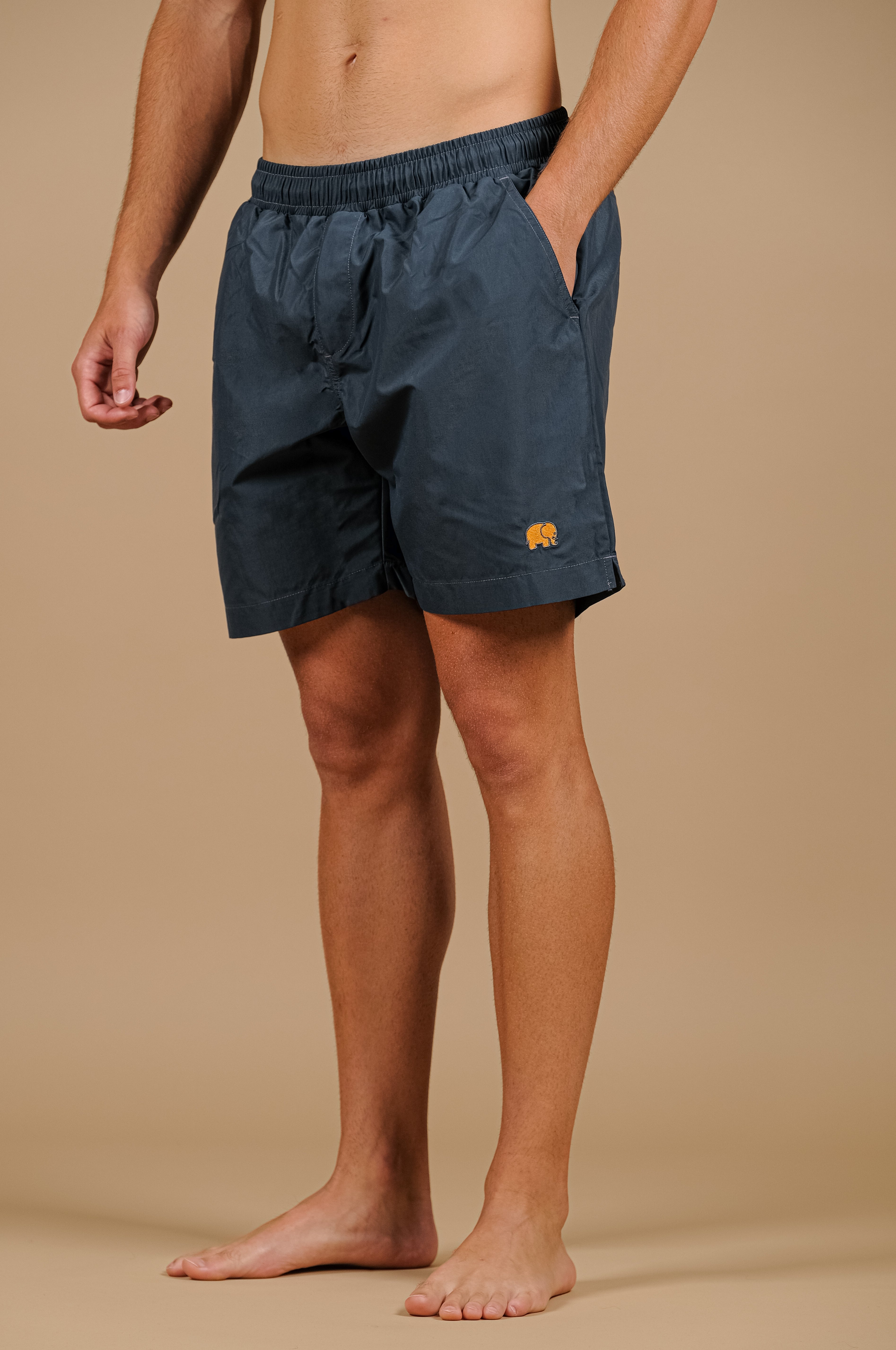 Trendsplant Herren vegan Badehose Essential Blau
