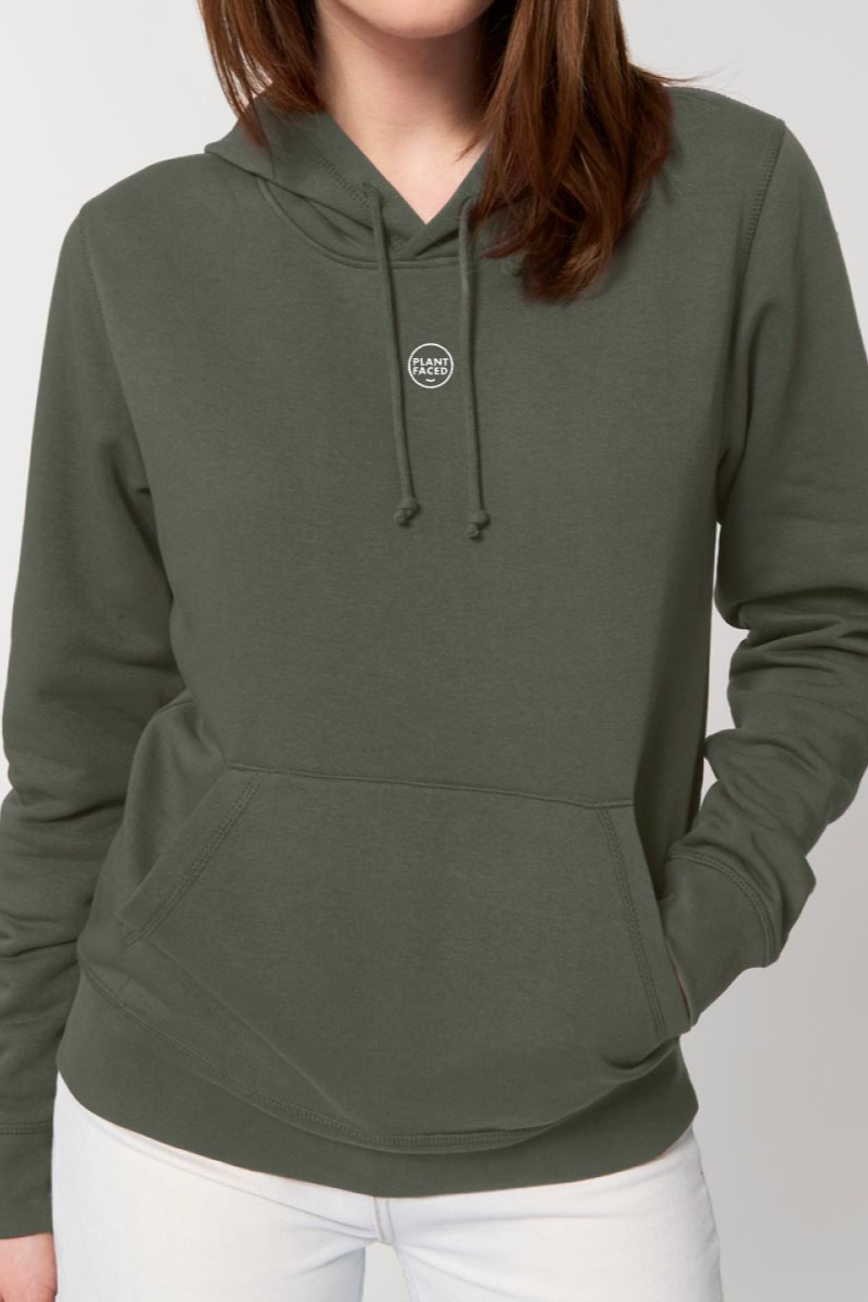 Plant Faced Clothing Herren vegan The Classics Hoodie Oliv